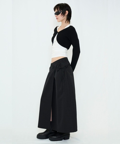 VIAVANDA カーディガン KNIT BOLERO CARDIGAN レディース