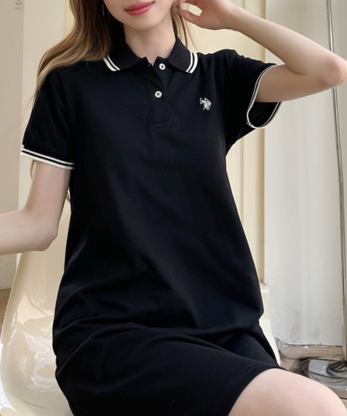 U.S. POLO ASSN.（ユーエスポロアッスン） ワンピース 半袖 Ada.別注