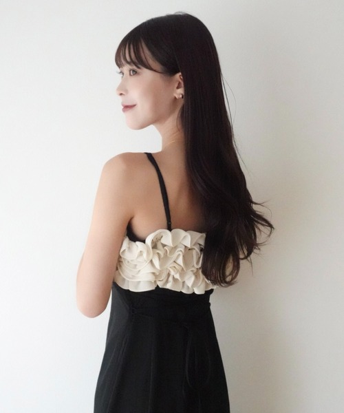 DEICY（デイシー） ワンピース フリルキャミワンピース : ZOZOTOWN