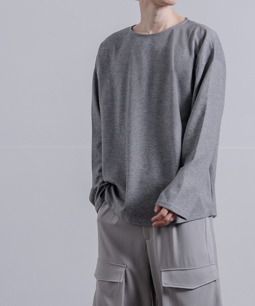 フレームワーク　ボートネックロンTee Tシャツ★美品‼︎ WETTEMPT tシャツ CREW NECK DRAW CORD BORDER LONG TEE
