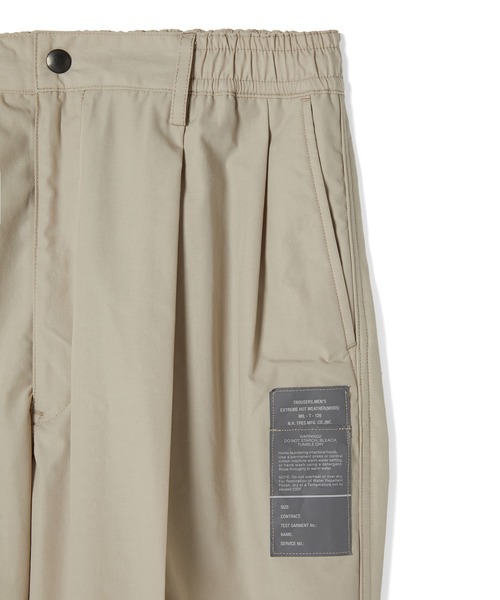 N.HOOLYWOOD TEST PRODUCT EXCHANGE SERVICE スラックス DOUBLE