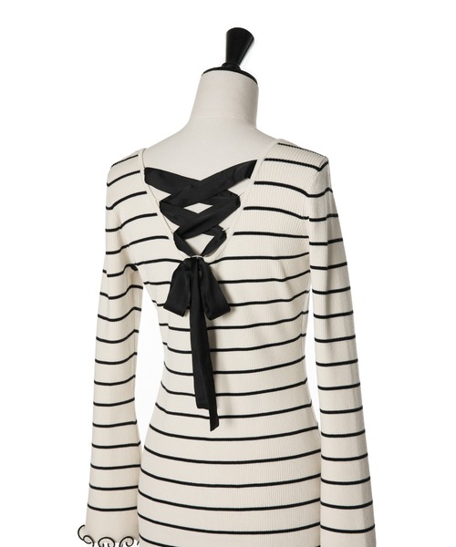 ワンピース Como Back Lace-Up Dres Como Back Lace-Up Dress herlipto - メルカリ