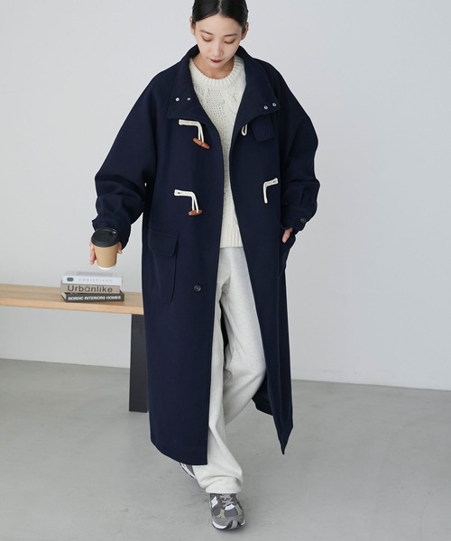 forksy.（フォルクシー） ダッフルコート FREE ブルーグリーン