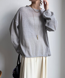 ニット セーター ペーパーヤーンプルオーバー レディース｜ZOZOTOWN Yahoo!店