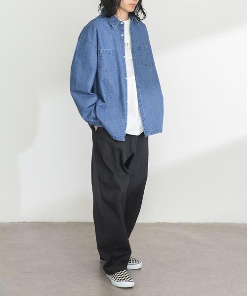 URBAN RESEARCH Sonny Label シャツ リラックスフィットデニムシャツ
