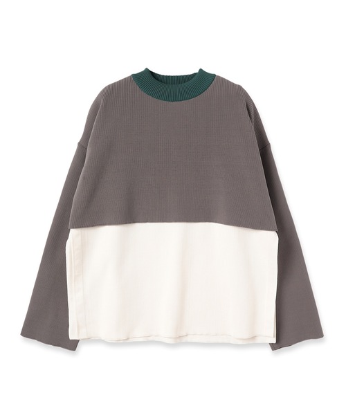 CULLNI（クルニ）の「STUDIOUS別注 COLOR BLOCK TURTLE KNIT