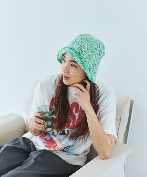 帽子 mix FREAK'S STORE（フリークスストア） 帽子 ハット MIX HANDKNIT HAT