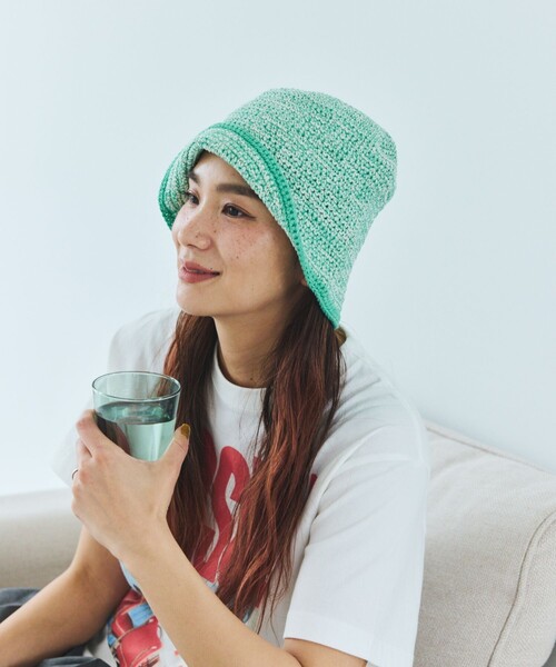 FREAK'S STORE（フリークスストア） 帽子 ハット MIX HANDKNIT HAT