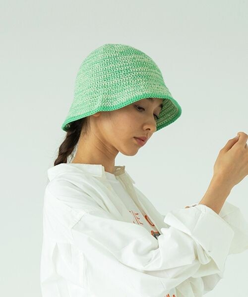 帽子 mix FREAK'S STORE（フリークスストア） 帽子 ハット MIX HANDKNIT HAT