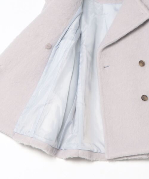 「MERCURYDUO」 コート MEDIUM チャコールグレー レディース_画像2