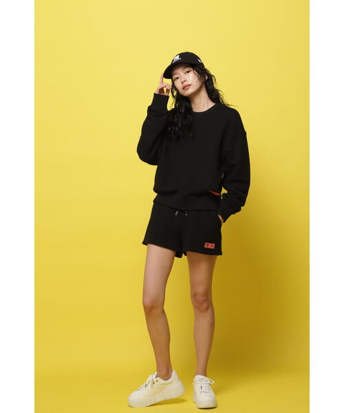 NBB WEEKEND スウェットパンツ　新品タグ付き NBB WEEKEND スウェットカットソー MEDIUM ピンク レディース