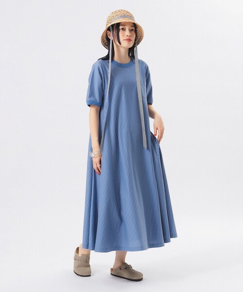BEAMS BOY ワンピース カット ツイル マキシ : ZOZOTOWN Yahoo