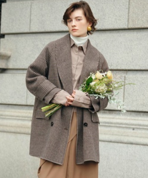 Mila Owen（ミラオーウェン） チェスターコート ONE SIZE ピンク