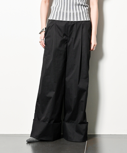 パンツ roll up pants CITYSHOP パンツ ROLL-UP TACK レディース : ZOZOTOWN Yahoo!店