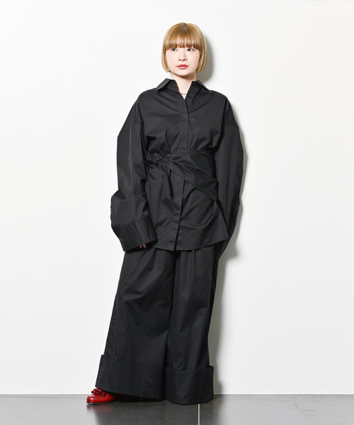 CITYSHOP パンツ ROLL-UP TACK レディース : ZOZOTOWN Yahoo!店