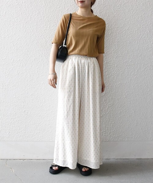 新品 CONNSE ラメパンツ ワイドパンツ コンセ XS CONNSE (コンセ
