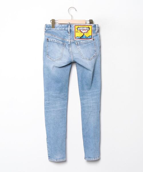 DSQUARED2（ディースクエアード） 加工スキニーデニムパンツ 34 ブルー
