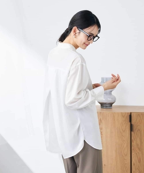 【1度着用のみ美品】 YLÈVE(イレーヴ) 近年モデル シアーシャツ ブラウス YLÈVE（イレーヴ公式サイト）