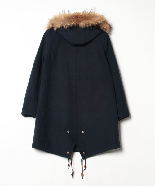 「A part by」 コート M ネイビー レディース_画像2