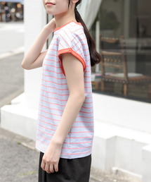 tシャツ FORK＆SPOON　カラーボーダーショートスリーブTシャツ レディース｜ZOZOTOWN Yahoo!店