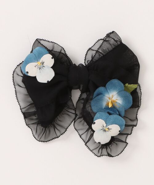 PINK HOUSE（ピンクハウス） ブローチ パンジーコサージュ使いソフト