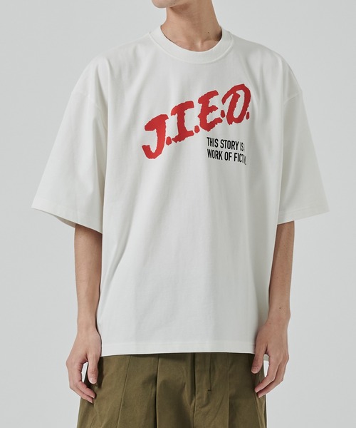 JieDa（ジエダ） tシャツ 「JIEDA」別注 OVER SIZE PRINT TEE メンズ
