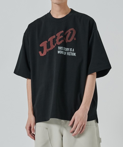 JieDa（ジエダ） tシャツ 「JIEDA」別注 OVER SIZE PRINT TEE メンズ