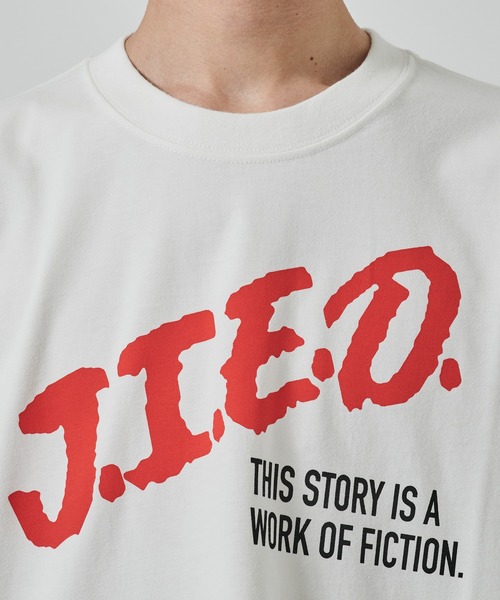 JIEDA（ジエダ） tシャツ 「JIEDA」別注 OVER SIZE PRINT TEE メンズ