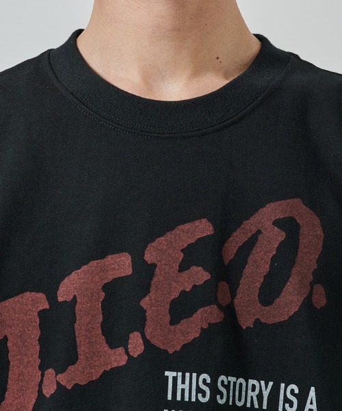 JIEDA（ジエダ） tシャツ 「JIEDA」別注 OVER SIZE PRINT TEE メンズ