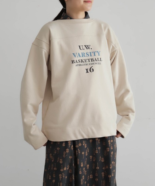 【Ground Y】シワ加工 長袖Tシャツ tシャツ バイオ加工裏毛 ワイドP/O レディース : ZOZOTOWN Yahoo!店