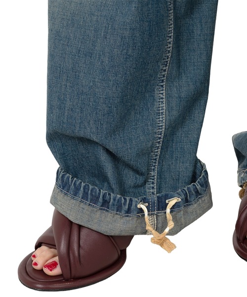 MAISON MIHARA YASUHIRO ジーンズ デニム デニムパンツ Cut-Out Pocket