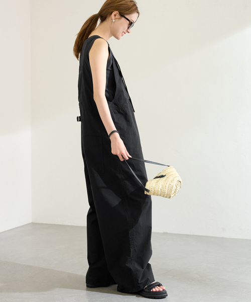 FRAMeWORK フレームワーク コンパクトウェザーサロペット FRAMeWORK｜≪WEB限定追加≫コンパクトウェザーサロペット