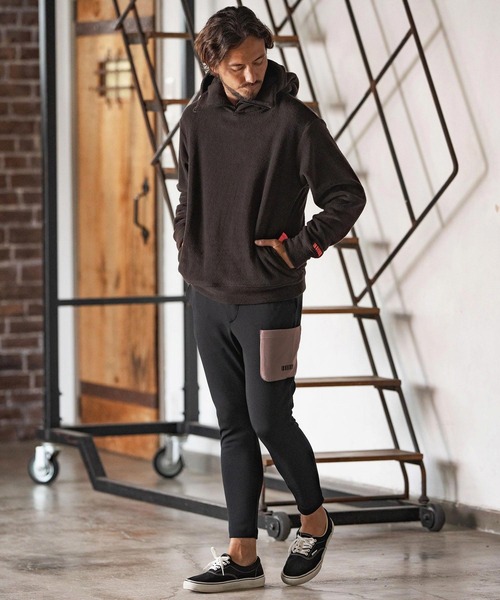 felkod(フィルコッド) イージーパンツ L felkod 「felkod」 イージーパンツ L ブラック メンズ