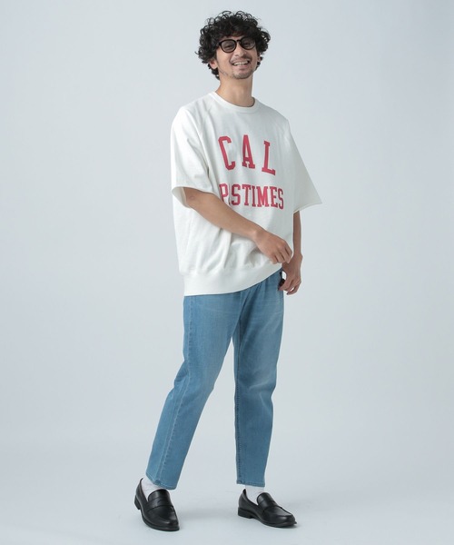 「BAYFLOW」 半袖Tシャツ MEDIUM チャコール メンズ