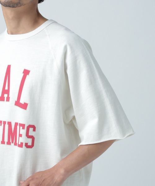 「BAYFLOW」 半袖Tシャツ MEDIUM チャコール メンズ