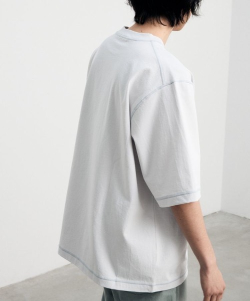 「LIDNM」 半袖Tシャツ MEDIUM ブルー系その他 メンズ