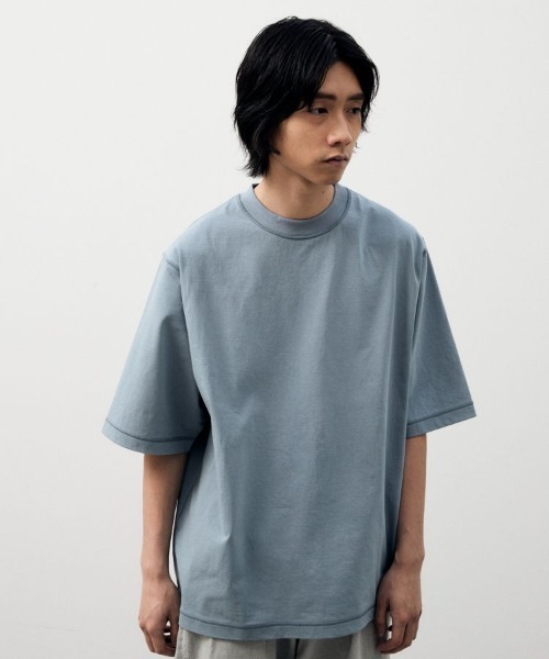 「LIDNM」 半袖Tシャツ MEDIUM ブルー系その他 メンズ