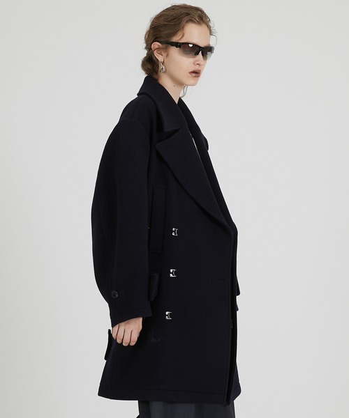Ys　Pコート Y's for men yohji yamamoto シンプルPコート（MM-C01-119）