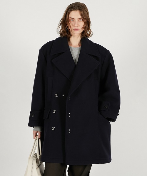 PRADA,Pコート　美品　50 PRANK PROJECT（プランクプロジェクト） ピーコート pコート ミドル