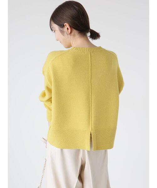 「Te chichi TERRASSE」 長袖ニット F イエロー レディース_画像5