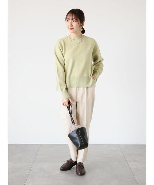 「Te chichi TERRASSE」 長袖ニット F イエロー レディース_画像6