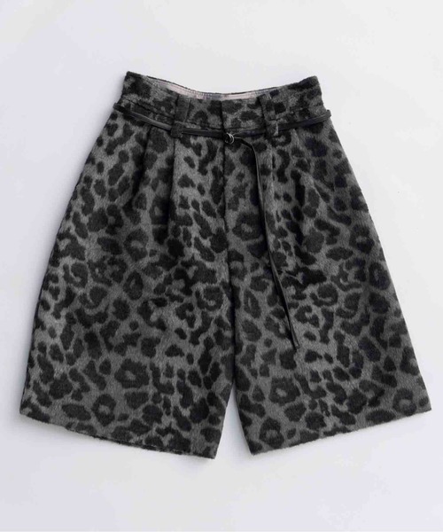 MAISON SPECIAL（メゾンスペシャル） パンツ Leopard Shorts
