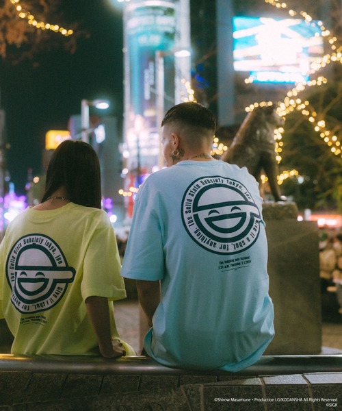 「Subciety」 半袖Tシャツ LARGE イエロー メンズ
