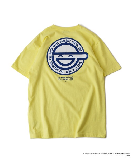 「Subciety」 半袖Tシャツ LARGE イエロー メンズ