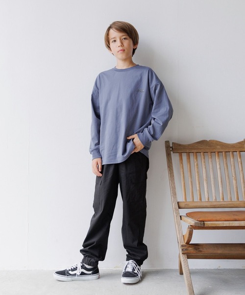【関税込み】Kids Worldwide ブラウン Respect ラウンジパンツ GLOBAL WORK パンツ サマミエツイルカーゴパンツ/AND YUA ANY