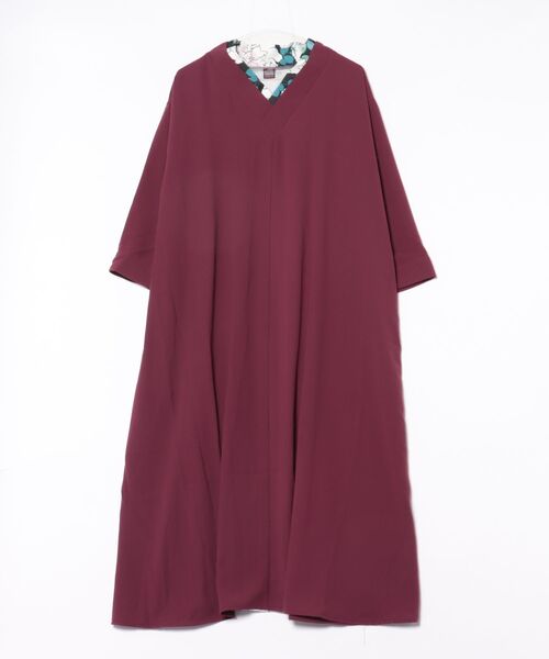 カヤ（kaya）/【カヤ】花盛り八掛ワンピース カヤ ワンピース 「カヤ」花盛り八掛ワンピース : ZOZOTOWN Yahoo!店