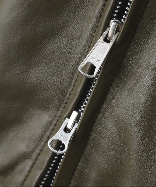 ブルゾン アウター LEATHER CWU BLOUSON / レザー CWU ブルゾン / AVIREX / アヴィレックス メンズ レディースの画像