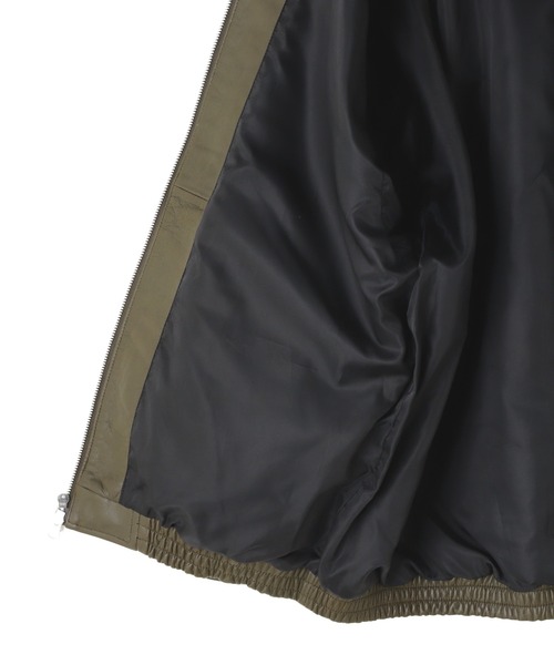 ブルゾン アウター LEATHER CWU BLOUSON / レザー CWU ブルゾン / AVIREX / アヴィレックス メンズ レディースの画像