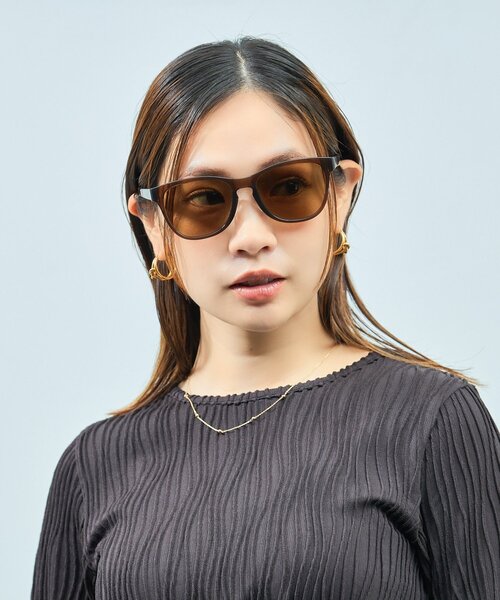 Zoff（ゾフ） サングラス uvカット ウェリントン型 サングラス (偏光