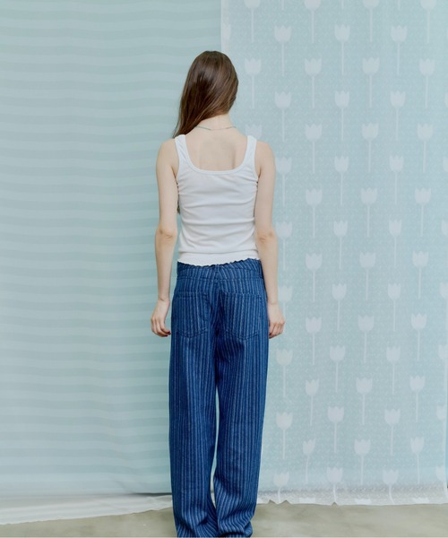 thinkto ジーンズ デニム デニムパンツ 「thinkto」ストライプ